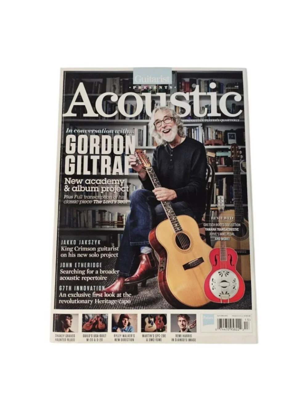 Guitarist Presents Acoustic Magazine Lot of 4 Mraz Carthy Nash Giltrap Future